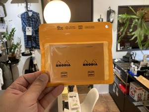 RHODIA x Pake ジッパーバッグセット