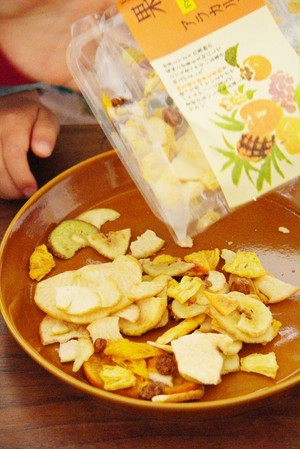 果物チップス(徳永製菓:広島)70g