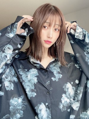 ３ Am ユニセックス フラワープリント 長袖シャツ ユニセックス ファッション通販サイト 3 Am Jp