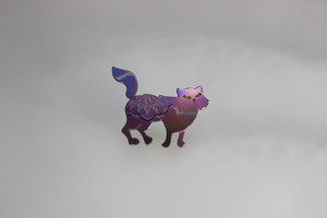 猫シリーズFブローチ 猫シリーズFブローチ