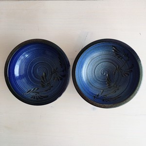 壷屋焼 幸陶器 青刷毛目 4寸鉢 約12 5cm やちむんと沖縄雑貨のお店 Kukuru