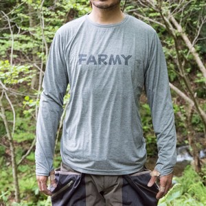 FOXFIRE×HARVESTA! 防虫素材スコーロンL/S T-SHIRTS グレー FOXFIRE×HARVESTA! 防虫素材スコーロンL/S T-SHIRTS グレー