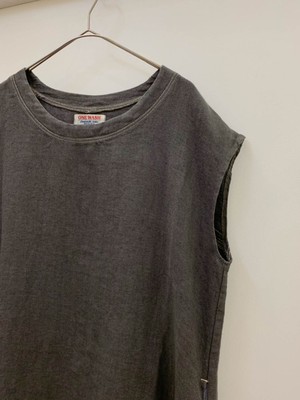 Onewash リネンランニングワンピース One Wash