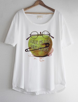 DEAD JOHN APPLE PIN BIG TEE DRESS
