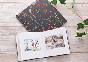 イラスト フォトアルバム作成 サイズ大 1冊 Memorialbook
