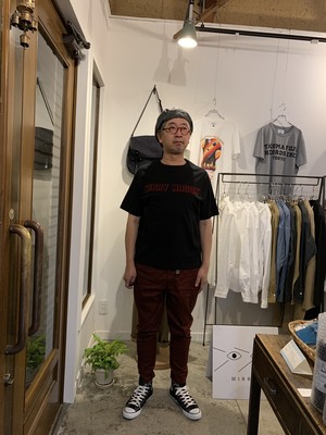 CURRYMASON® BIG TEE BLACK CURRYMASON® BIG TEE BLACK