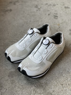 NAPRON MOZ LEATHER TABI SNEAKER WHITE NAPRON MOZ LEATHER TABI SNEAKER WHITE
