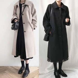 ステンカラージャケット コート Happy Toon