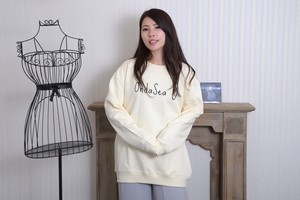 OndaSeaロゴデザインスウェット(ナチュラル)※オンラインストア限定販売
