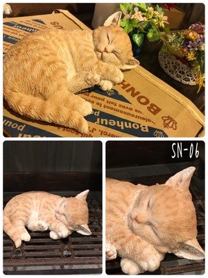 猫ちゃんオブジェ（キャットオーナメント）
