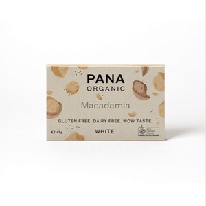 PANA ORGANIC 有機チョコレート WHITE CHOCOLATE MACADAMIA ホワイトチョコ マカダミア PANA ORGANIC 有機チョコレート WHITE CHOCOLATE MACADAMIA ホワイトチョコ マカダミア