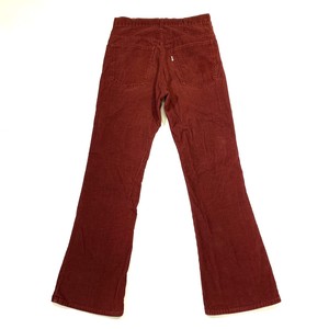 70年代 ビンテージ Usa製 Levi S リーバイス 646 1584 コーデュロイパンツ フレアパンツ メンズw32 古着 ベルボトム 70s ヴィンテージ レッド 赤色 コーデュロイパンツ Cave 古着屋 公式 古着通販サイト