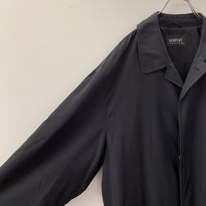 Newport Harbor Usa製 ブラック オーバーサイズコート メンズ 古着 古着 通販 高円寺 Largo ラルゴ Online Shop メンズ