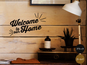 手書き風welcomeウォールステッカー Little Owner
