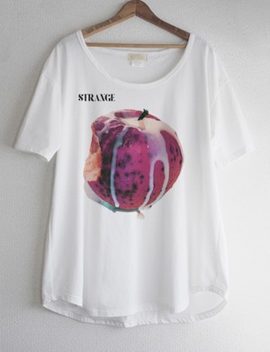 MILK APPLE BIG TEE DRESS