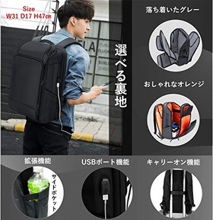 Jpcs Nani リュック メンズ ビジネスリュック 防水 スクエアリュック 大容量 Pcバッグ 通勤 リュックサック Mar Az Japan Classic Store