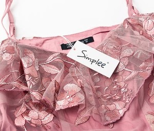 レディース ピンク オフショル リゾート ワンピ ワンピース ミニ丈 バカンス ハワイ グアム バリ Antoinette