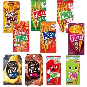 プリッツ 10種類セット 超カリカリプリッツバター醤油入り 江崎グリコ Roi ロワ