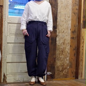 レディースも 再入荷 1990s Royal Navy Cargo Pants ロイヤルネイビー カーゴ パンツ Used 斜めカーゴ Uk76 古着屋 仙台 Biscco 古着 Vintage 通販