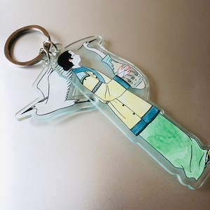 鷺のキーホルダー