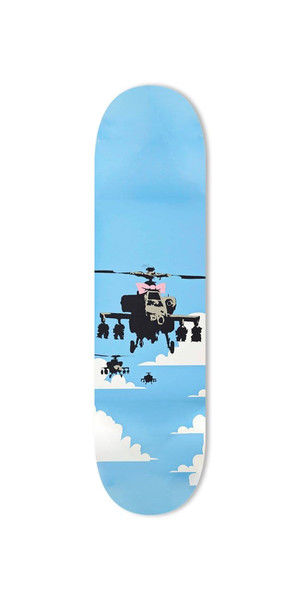 スケボーアート ハッピー チョッパーズ ブランドオマージュアート ウォールインテリア アートショップフォームス