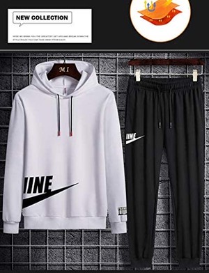 Jpcs Mus スポーツウェア 上下 セット 春 秋 冬 ジャージ パーカー パンツ メンズ トレーニング ゆったり 大きいサイズ ルーム ダンス Az Japan Classic Store