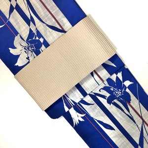 新品 浴衣 浴衣帯 ２点セット フリーサイズ ハチス織り帯 数量限定 特価セット Tokyo135 ys_n1_B1