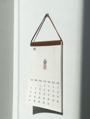 21 Hangul Fabric Calendar 2size ハングル 壁掛け ファブリック カレンダー 韓国語 韓国雑貨 Tokki Maeul トッキマウル 韓国雑貨通販サイト