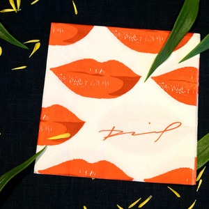 Paper Napkin Whisper ペーパーナプキン 紙ナプキン オリジナル デザイン パーティ にも Daniela