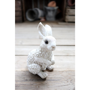 つぶらな瞳が可愛い 白うさぎ 122 Ng27wh みどりの雑貨屋 Web Shop