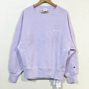 Fray I D Champion フレイアイディー チャンピオン 18awリバースウィ ブプルオーバー M パープル ブランド古着brooch