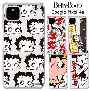 Googlepixel4a ベティ ブープ クリア ケース カバー ハード ハードケース クリアケース 透明 かわいい グッズ ベティちゃん Bettyboop ベティー ベティーちゃん パジー グーグル ピクセル グーグルピクセル4a Google Pixel 4a スマホカバー スマホケース S Ow 7h193 Stars