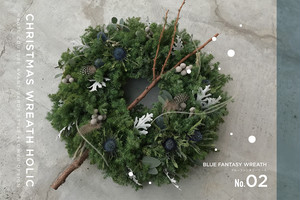 CHRISTMAS WREATH HOLIC/size:LL