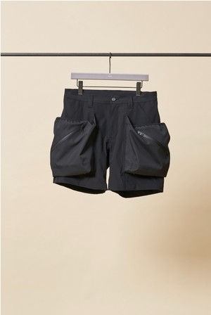 TROVE x 岡部文彦 / BIG POCKET SHORTS Ver:9 ( TYPE ACTIVE-4WAY STRETCH ) / BLACK TROVE x 岡部文彦 / BIG POCKET SHORTS Ver:9 ( TYPE ACTIVE-4WAY STRETCH ) / BLACK