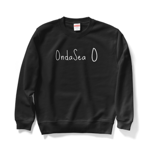 OndaSeaロゴデザインスウェット(ブラック)※オンラインストア限定販売