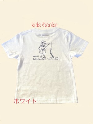 NoweeeキッズTシャツ〜fishing〜【全6色】