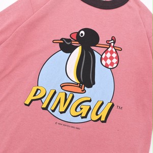 90s Vintage Pingu Ringer T Shirt ピングー リンガー Tシャツ 古着屋 Grin Days Memory