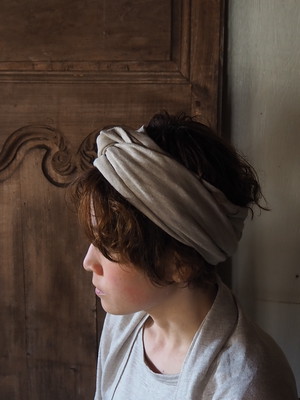 Berceau De La Terre リネンニットロングターバン Generalstore