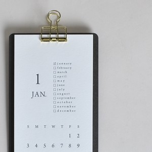 大枝活版室 Letter Press Calendar 21 カレンダー Trill アンティーク家具と雑貨shabbys Marketplace の姉妹店