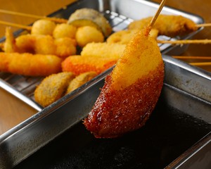 単品注文!1本120円!お好きな串かつ選べます 単品注文!1本120円!お好きな串かつ選べます