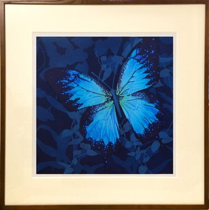 水口 かよこ「青い翅のための装画」