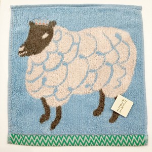 大人可愛い色合い 可愛さも肌触りもバッチリでリピーターさん続出です タオルハンカチ ひつじ Solmu