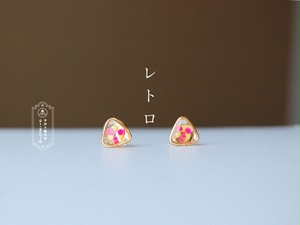 レトロ ピアス / 樹脂ピアス / イヤリング レトロ ピアス / 樹脂ピアス / イヤリング