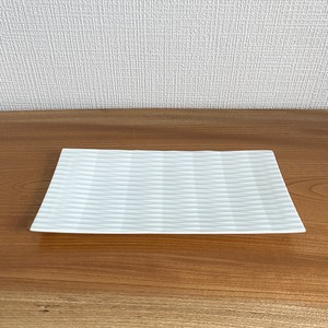 有田焼 長角皿/陶切子 有田焼 長角皿/陶切子