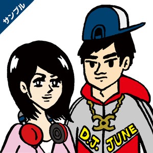 オーダーイラスト【似顔絵・ペア】
