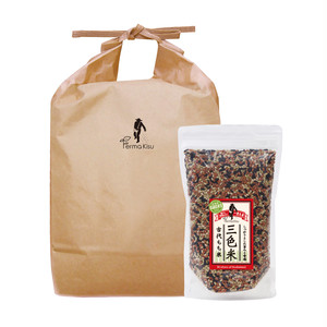 白米4kg・三色米500g セット