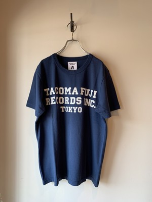 TACOMA FUJI RECORDS, INC. Tee designed by Shuntaro Watanabe NAVY TACOMA FUJI RECORDS, INC. Tee designed by Shuntaro Watanabe NAVY