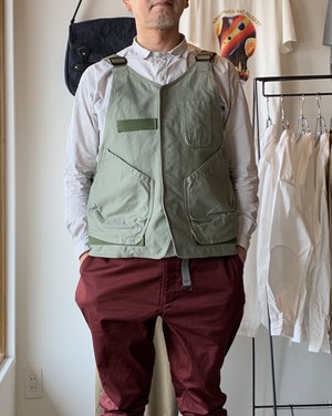 WORKS & LABO.× makerhood Reversible Gardener's Apron ユーカリ WORKS & LABO.× makerhood Reversible Gardener's Apron ユーカリ