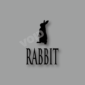 ステッカー中 Rabbit うさぎセレクトショップ森音 東京神田のうさぎ雑貨 ステッカー中 Rabbit うさぎセレクトショップ森音 東京神田のうさぎ雑貨