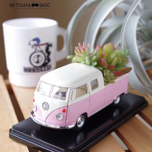 タニクスワーゲン Ll ピーチピンク T2llp004 Hatogaya Base For Succulents And Volkswagen Lovers
